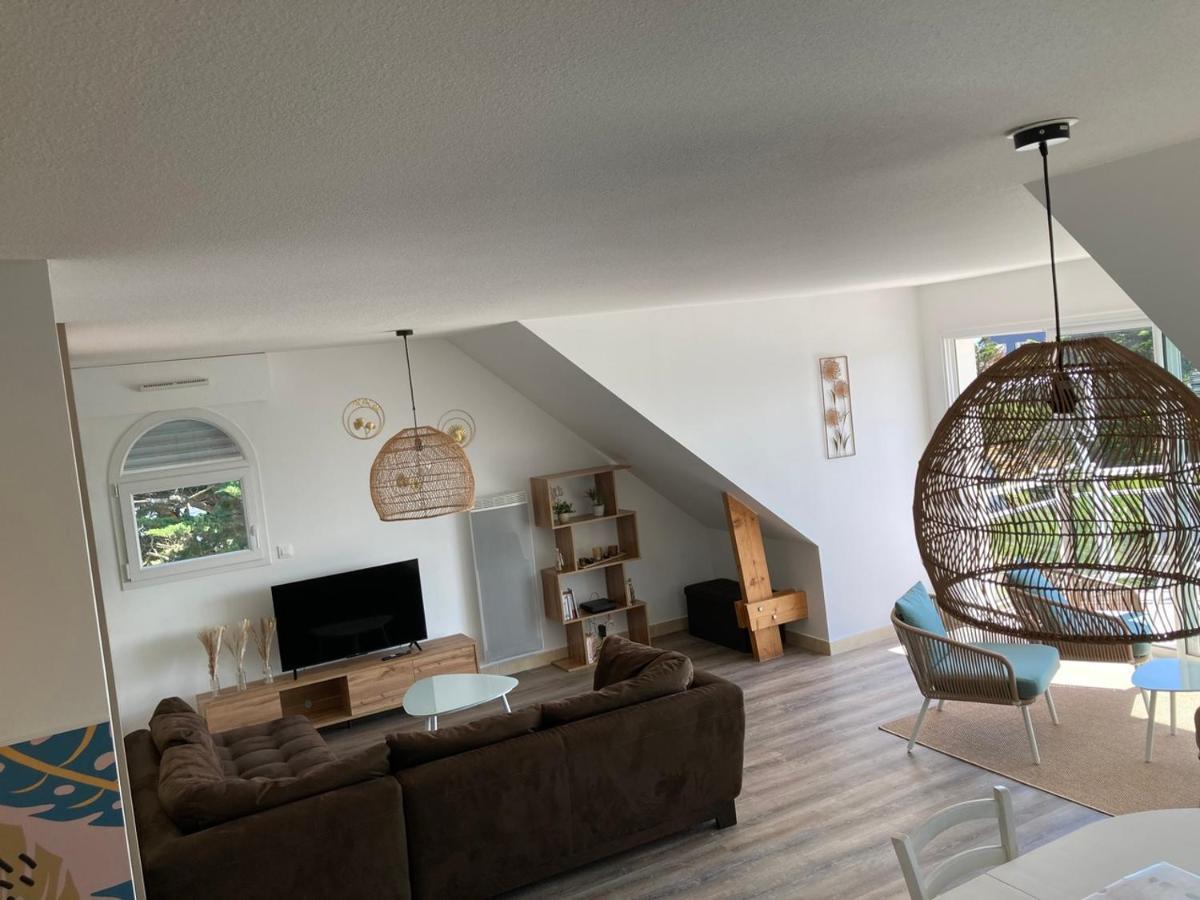 Grand Et Luxueux Appartement Lumineux 4 Pers Vue Mer Wifi Inclus Quiberon Exterior foto