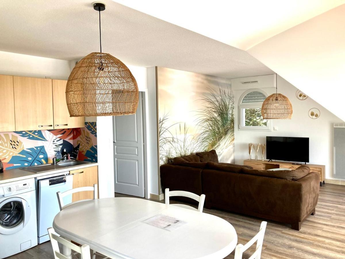 Grand Et Luxueux Appartement Lumineux 4 Pers Vue Mer Wifi Inclus Quiberon Exterior foto